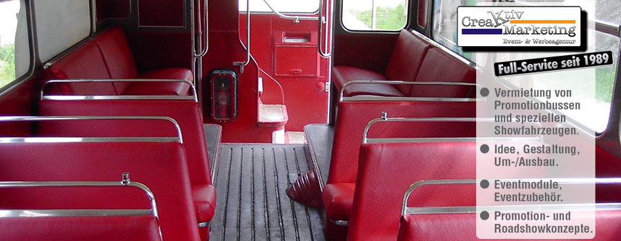 Routemaster, Bestuhlung Routemaster, Bestuhlung