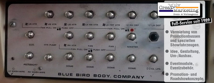 Navistar International, Bedienpult Navistar International, Bedienpult