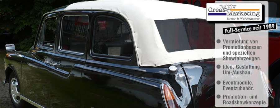 Londontaxi Cabrio, 6-Sitzer Londontaxi Cabrio, 6-Sitzer